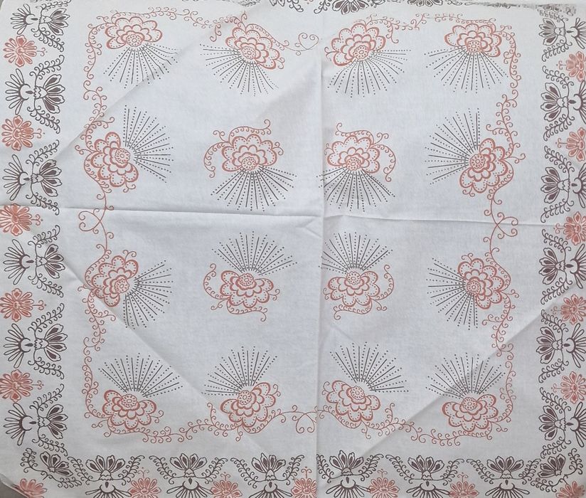 Платок советский ситцевый