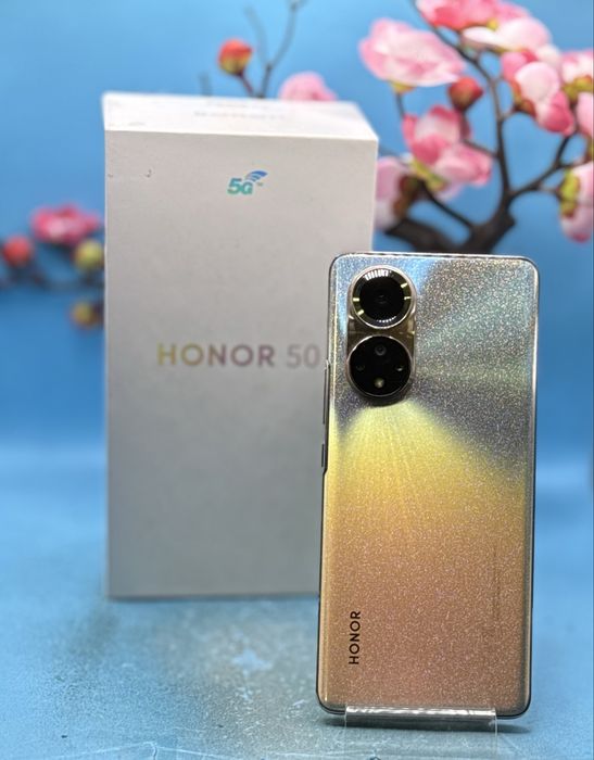 Honor 50, Dual SIM, 256GB, 8GB RAM, 5G, FROST CRYSTAL
