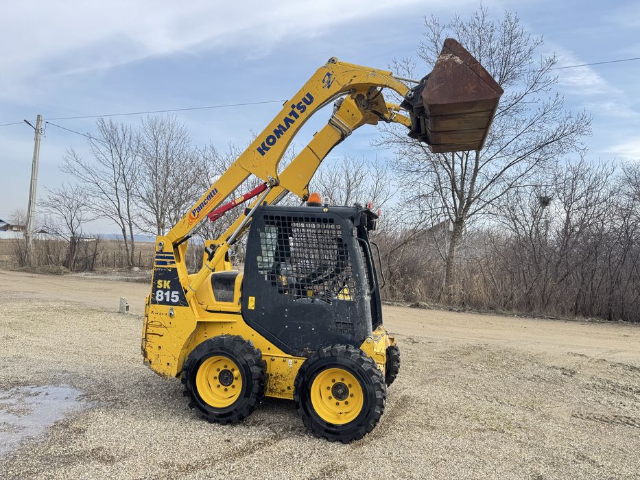 Miniincarcator komatsu , bobcat , 815 cu super flow , italia