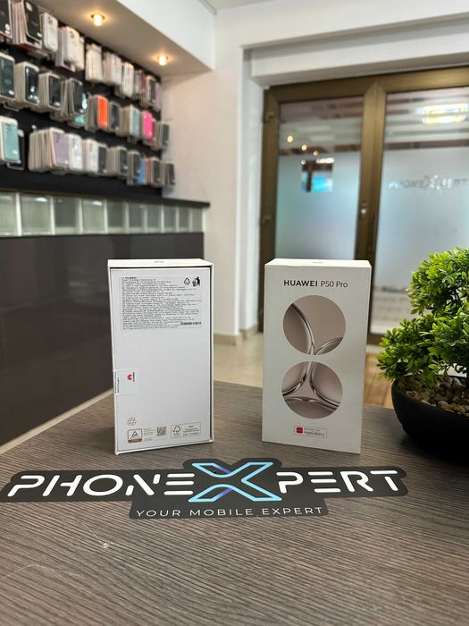 Huawei P50 Pro 256GB Cocoa Gold - Nou cu Factura