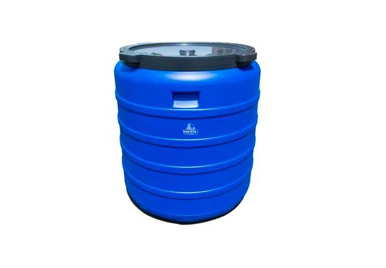 Бидон 200 литра с широко гърло и винтов капак