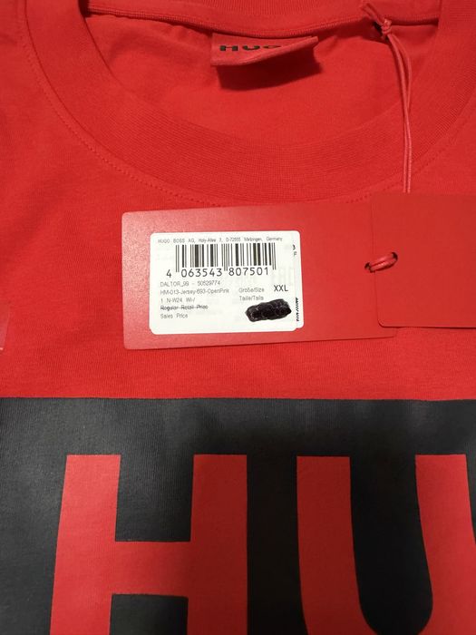 Tricou nou cu eticheta