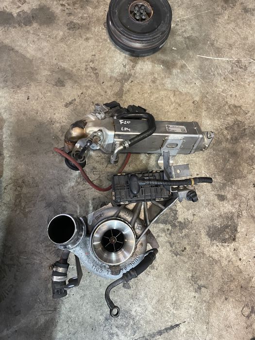 Турбо/ охладител ЕГР БМВ 2.0д, 184кс (turbo bmw 184hp)