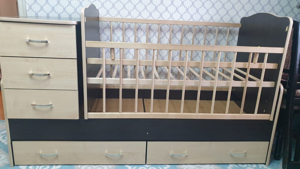 Детская манеж - кровать