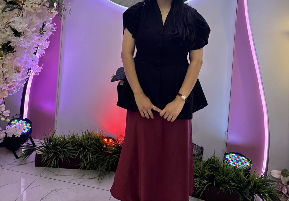 Женский пиджак, черная