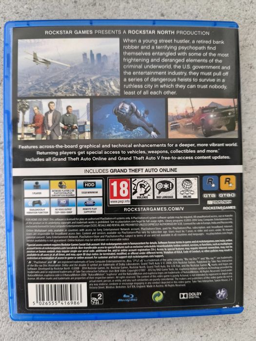 GTA 5 за Ps4,Ps5