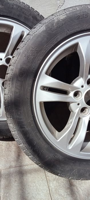 Jante aliaj  bmw x 3cu cauciucuri michelin 235/ 55 /17
