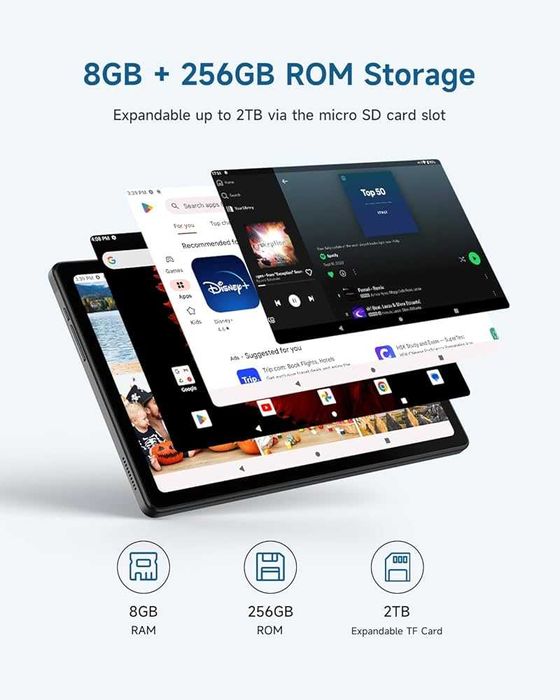 Геймърски Таблет ALLDOCUBE iPlay 50 Pro – 8GB/256GB, 2K Екран, 4G, SIM