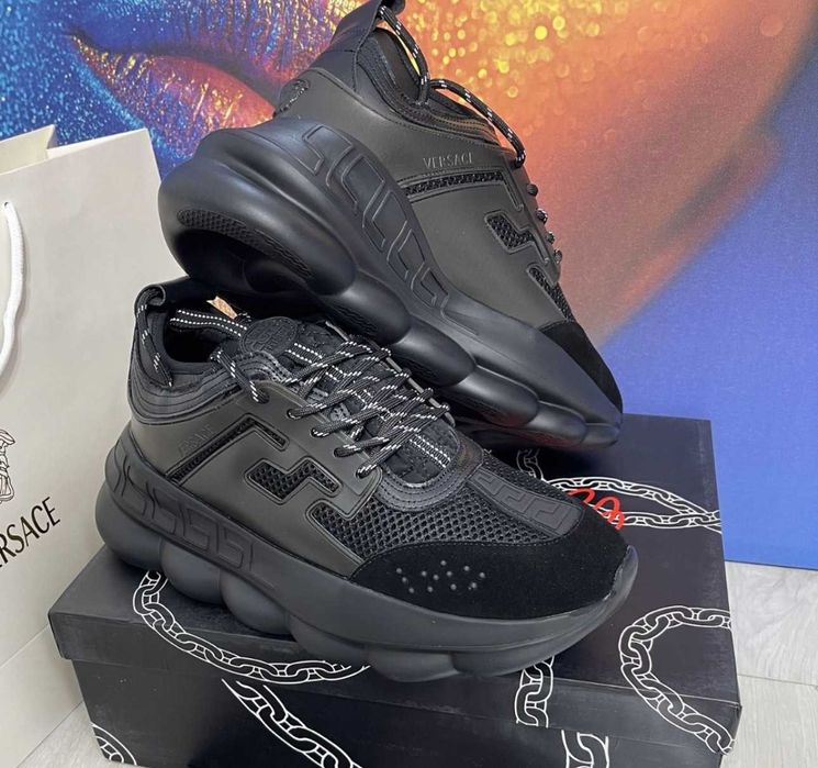 Adidasi Versace Full Black