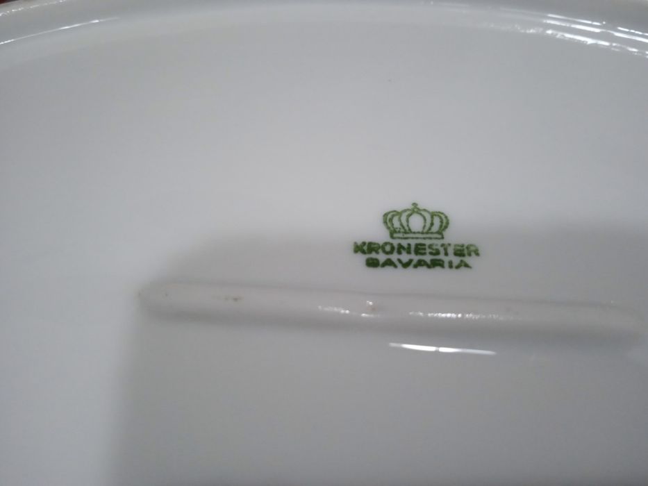 Platou vechi portelan Bavaria