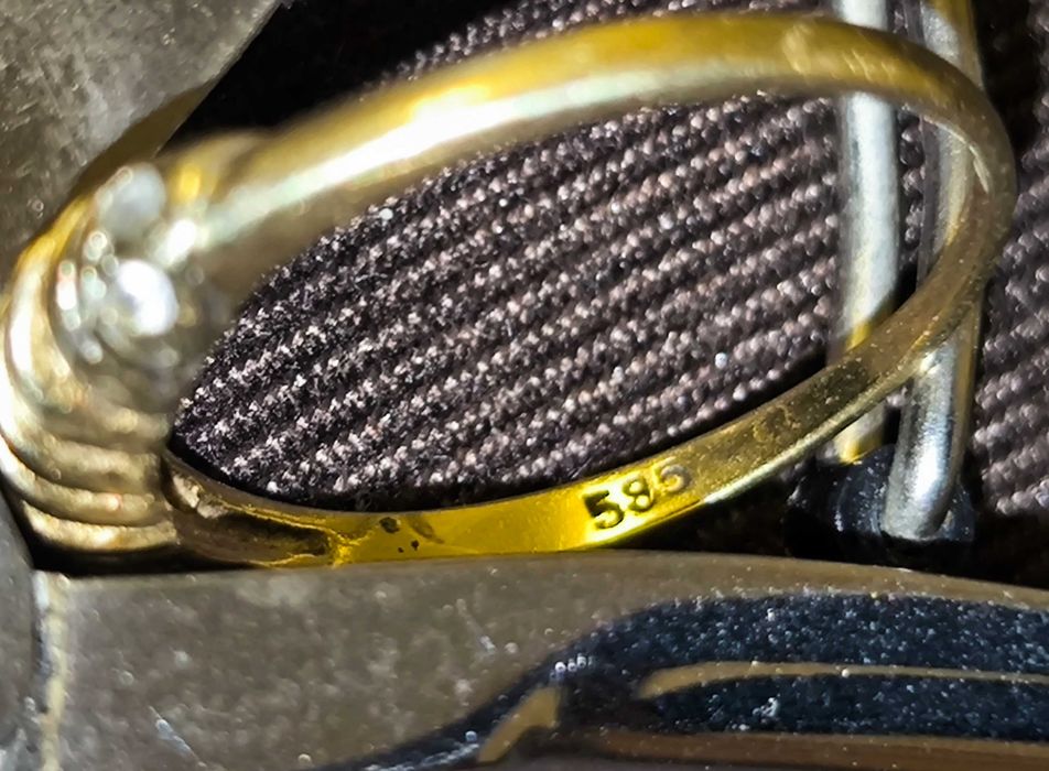 Inel aur 585, 14 k