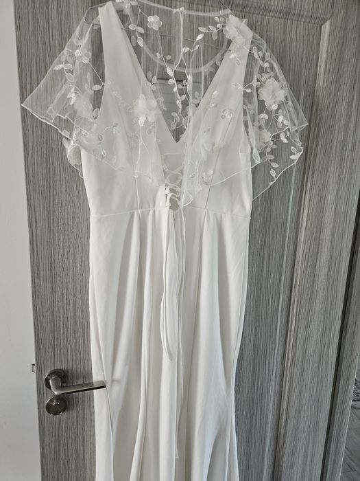 Rochie noua alba shein