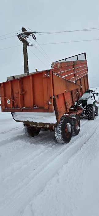Remorca basculabila tandem tractor 10 tone