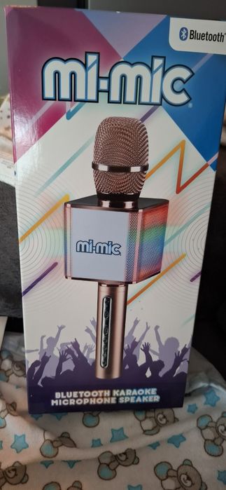 Mi Mic Микрофон с ефекти розов