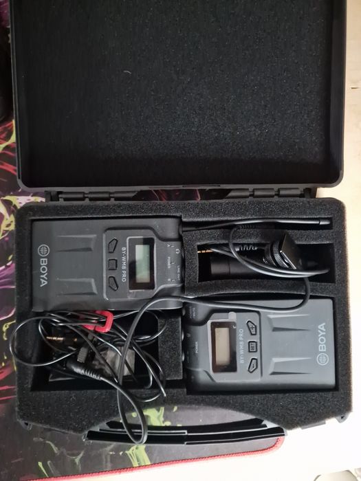Microfon studio - interviuri boya pro wm