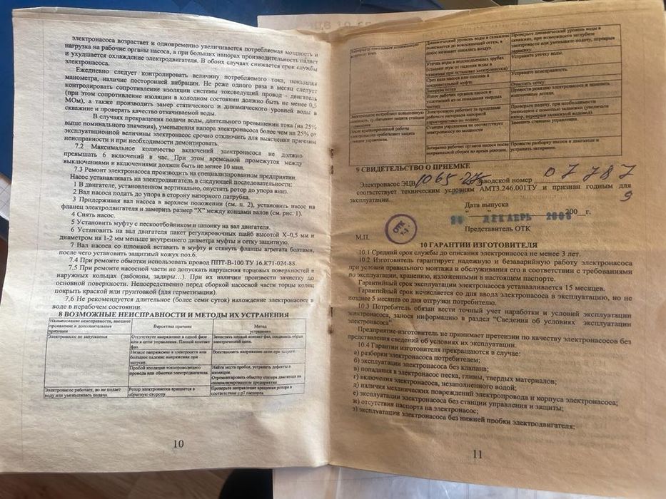 Продам электронасос