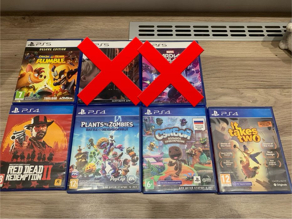 Игры на ps4 и ps5