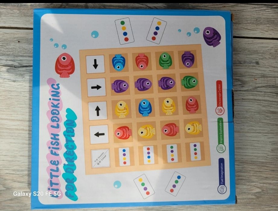 Joc de orientare cu peștișori