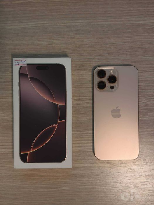 Iphone 16 Pro Max 256GB Desert Titanium E-SIM (LL/A) (идеал)