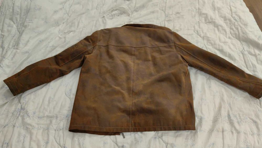 Мъжко кожено яке Tailor and Son  L / XL от Телешка кожа размер XL