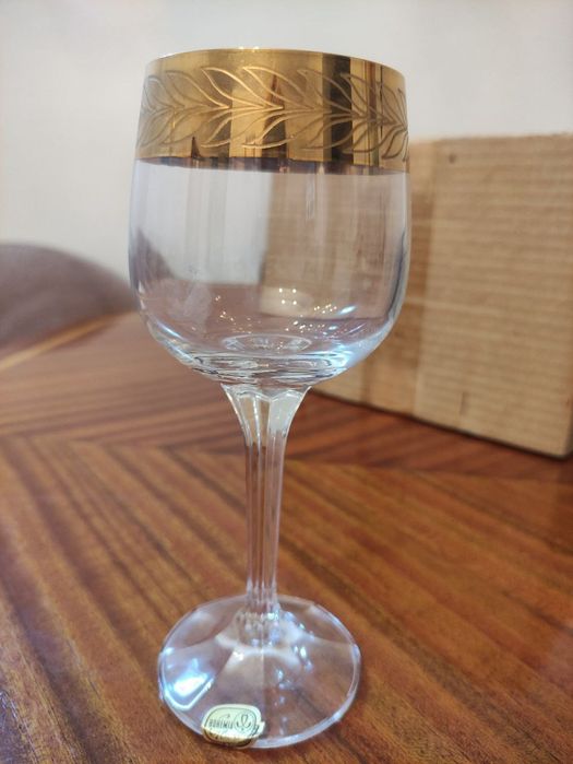 Фужеры из богемского стекла