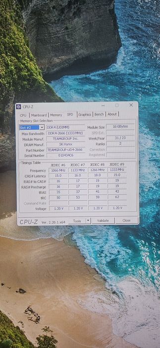 Продам озу 32GB DDR4 2666 TeamGroup