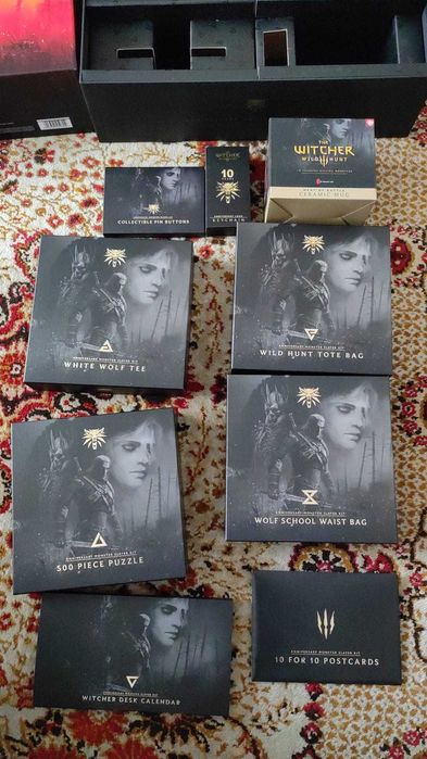 Cutii Witcher 3 Wild Hunt 10th Anniversary Monster Slayer Kit