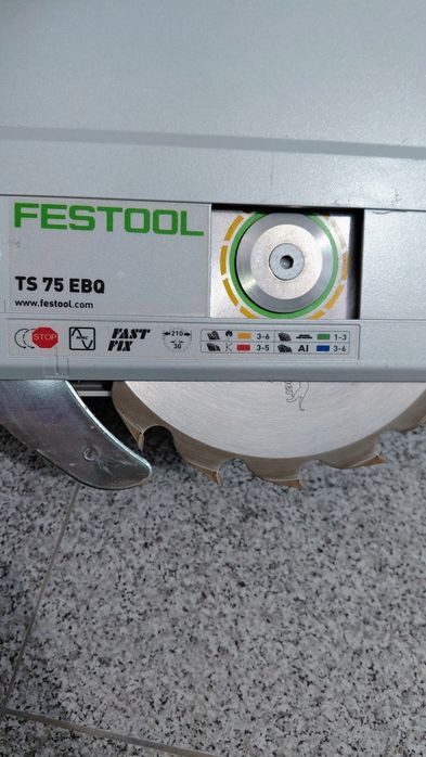 Festool TS 75 EBQ Потапящ циркуляр