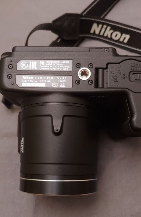 фотоаппарат Nikon Coolpix P610 60x 16mp FHD 120f fps компакт суперзум