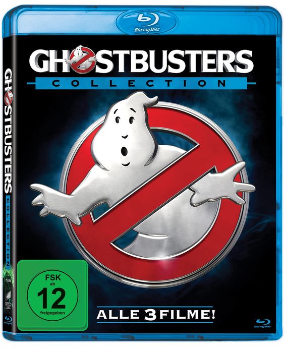 Set box BLU-RAY colecția GHOSTBUSTERS.