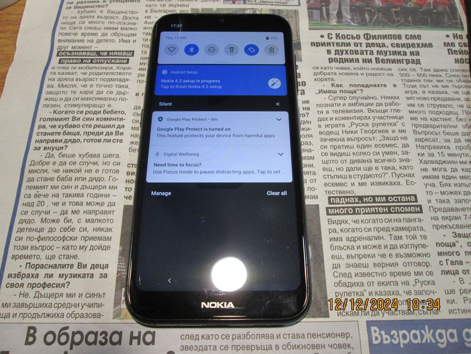 нокия 4.2.,32gb,2 сим карти