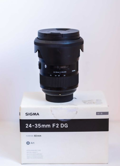 Obiectiv SIGMA ART 24-35mm f2 DG HSM, NIKON FX