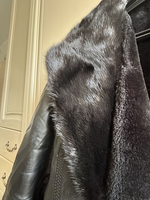 Мужская дубленка.