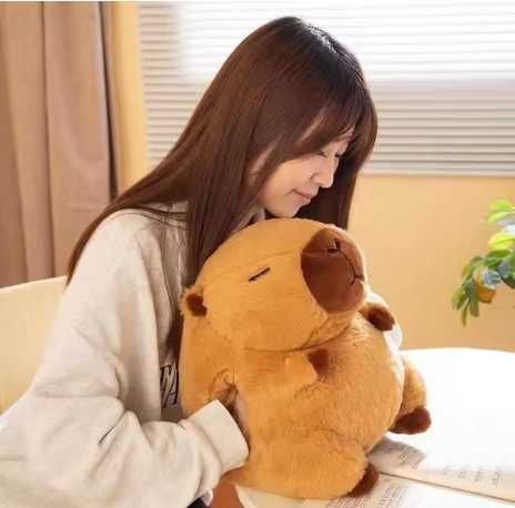 Термо плюшена играчка Капибара против колики, менструални болки и др.