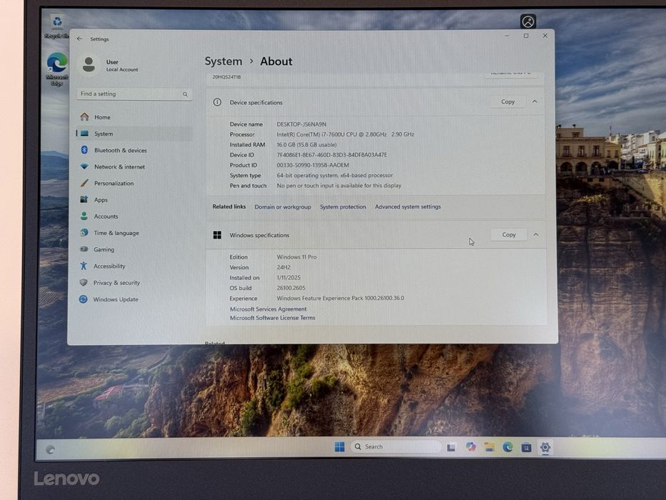 Laptop Lenovo ThinkPad X1 Carbon Core i7