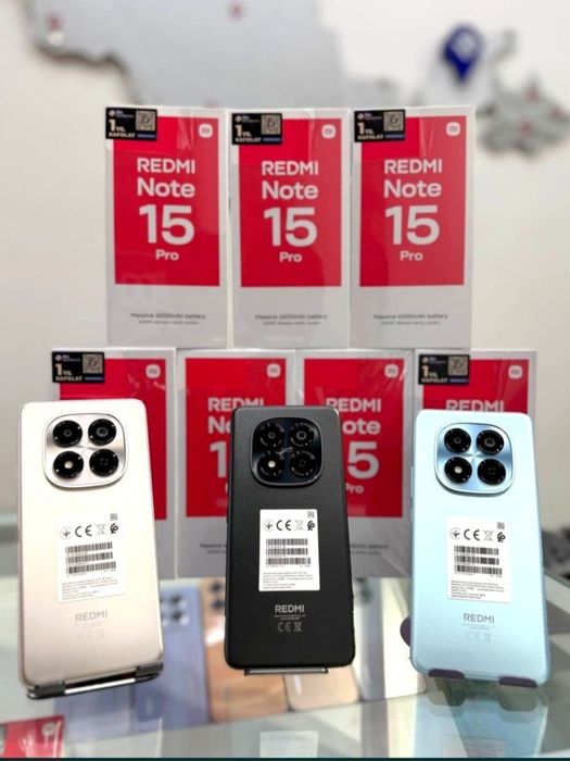 Redmi Note 15 Pro 8/256GB Global. Rasmiy kafolat. Dostavka.