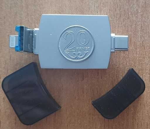 Картридер  Lightning USB OTG Type - c Macbook Айфон