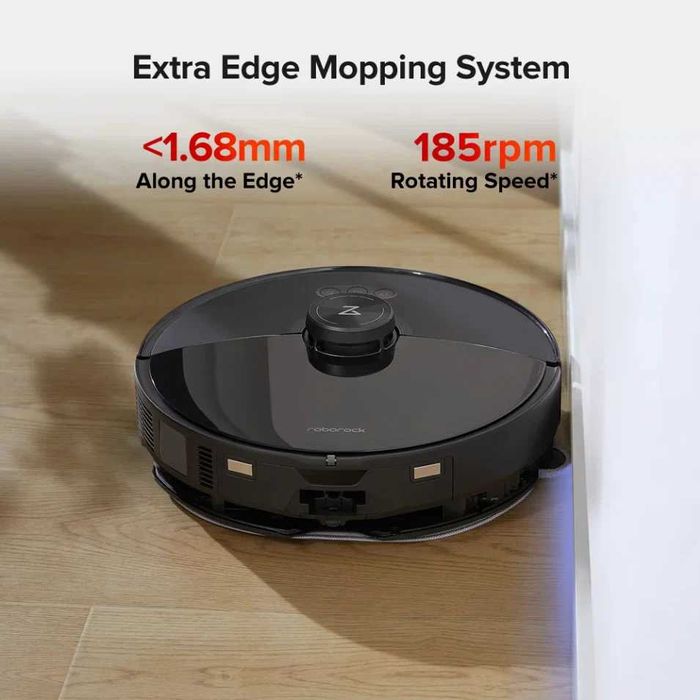 Робот-пылесос Roborock S8 MaxV Ultra черный, влажная и сухая уборка