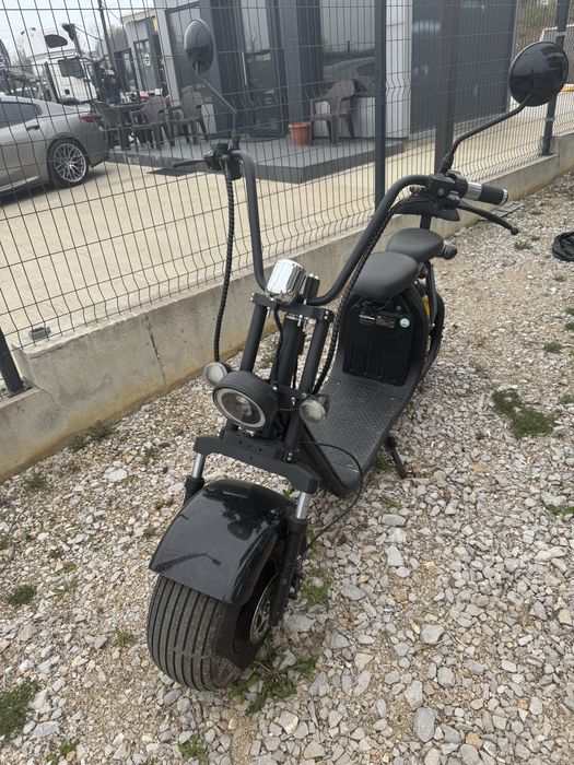 Електрически мотор скутер  двуместен  HARLEY 1200wh