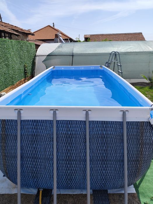 Басейн със сглобяема рамка 4м на 2м на 1.25м