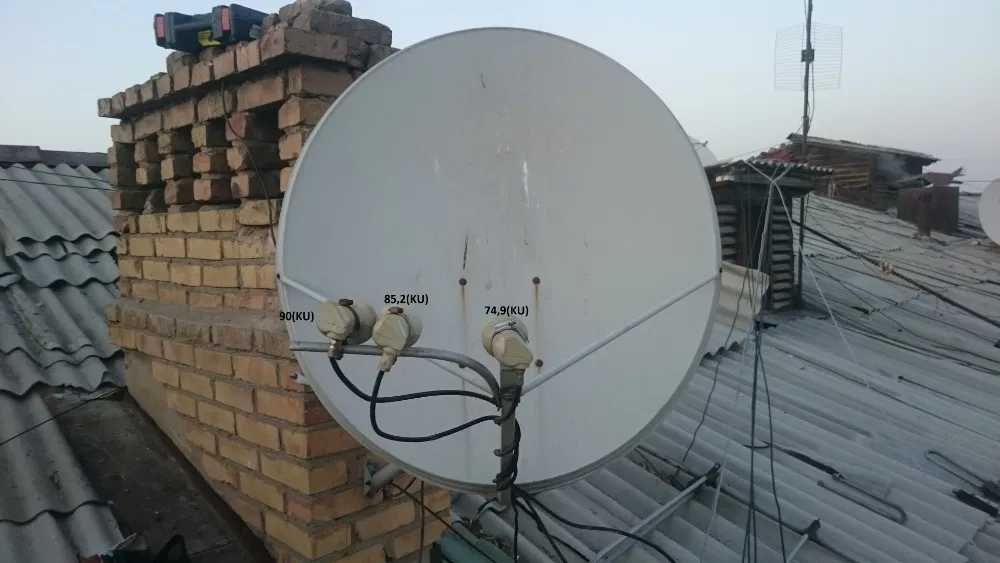 Установка,ремонт,перенос спутниковых антенн,открываю пропавшие каналы.