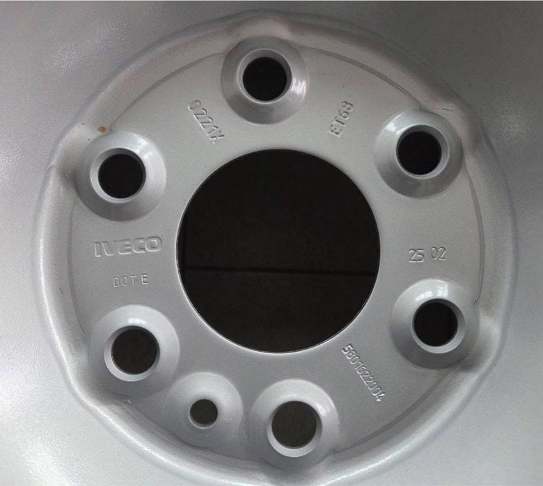 Janta Iveco Daily R16 Originala Iveco de Greutate model cu Roata Simpla Spate
