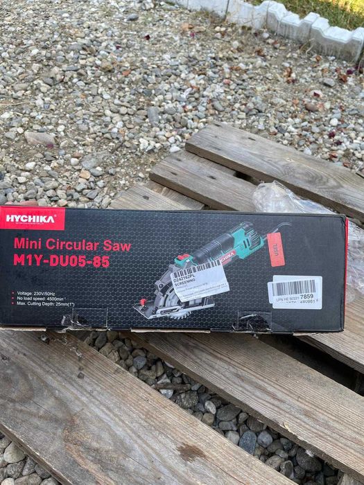 Mini ferăstrău circular HYCHIKA 500W, 4500RPM