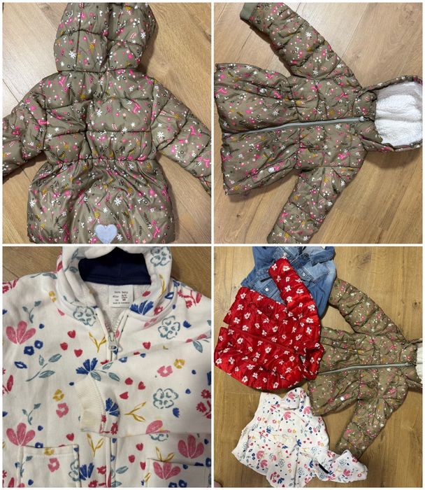 Лот детски дрехи 2-3 г 98 см яке рокля Zara Miranda Waikiki