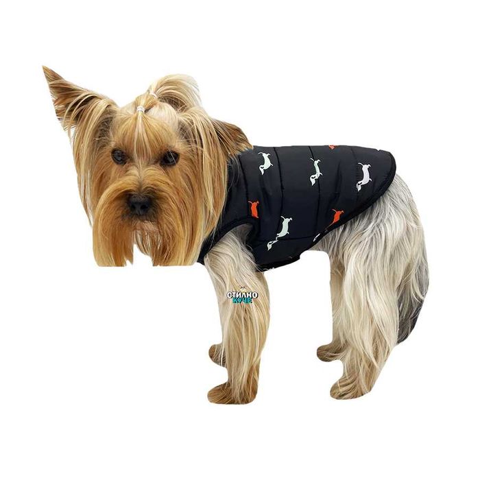 Кучешко зимно яке Дреха за куче Кучешка дреха Кучешки зимен елек