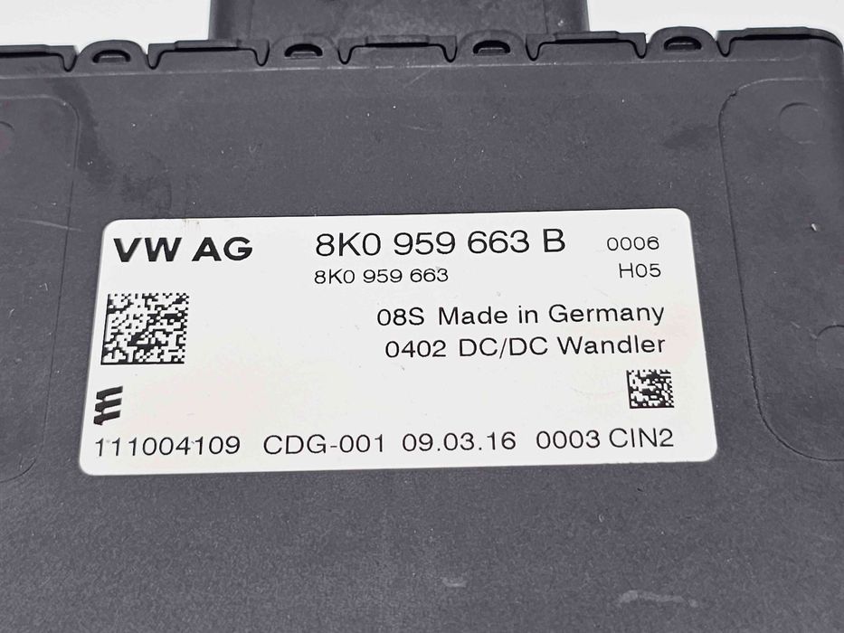 Modul confort  AUDI Q5 (8RB) [ Fabr 2008-2016] 8K0959663B