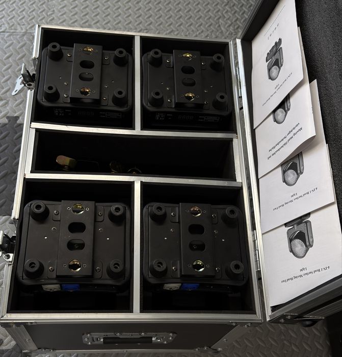 Прдавам Moving head Fieryzeal 150W RGBW   4 бр. Нови!