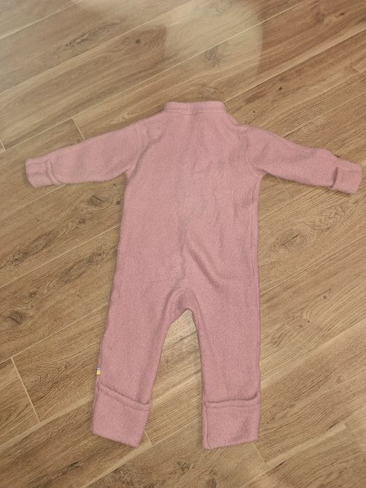 Salopeta overall lână merinos 12 18 luni 80 cm