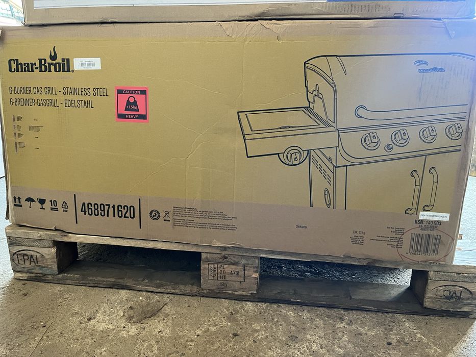 Gratar pe gaz Char-Broil profesional 6 arzatoare