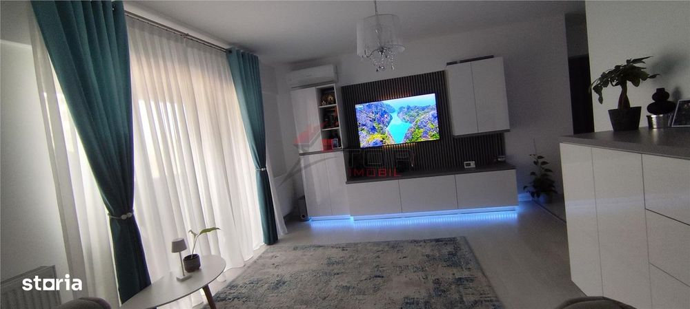 Etaj 1, apartament nou, 2 camere decomandat, 67mp, mobilat si utilat — fotografia 2